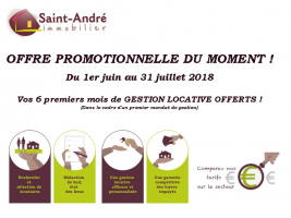 Gestion locative : vos 6 premiers mois offerts !